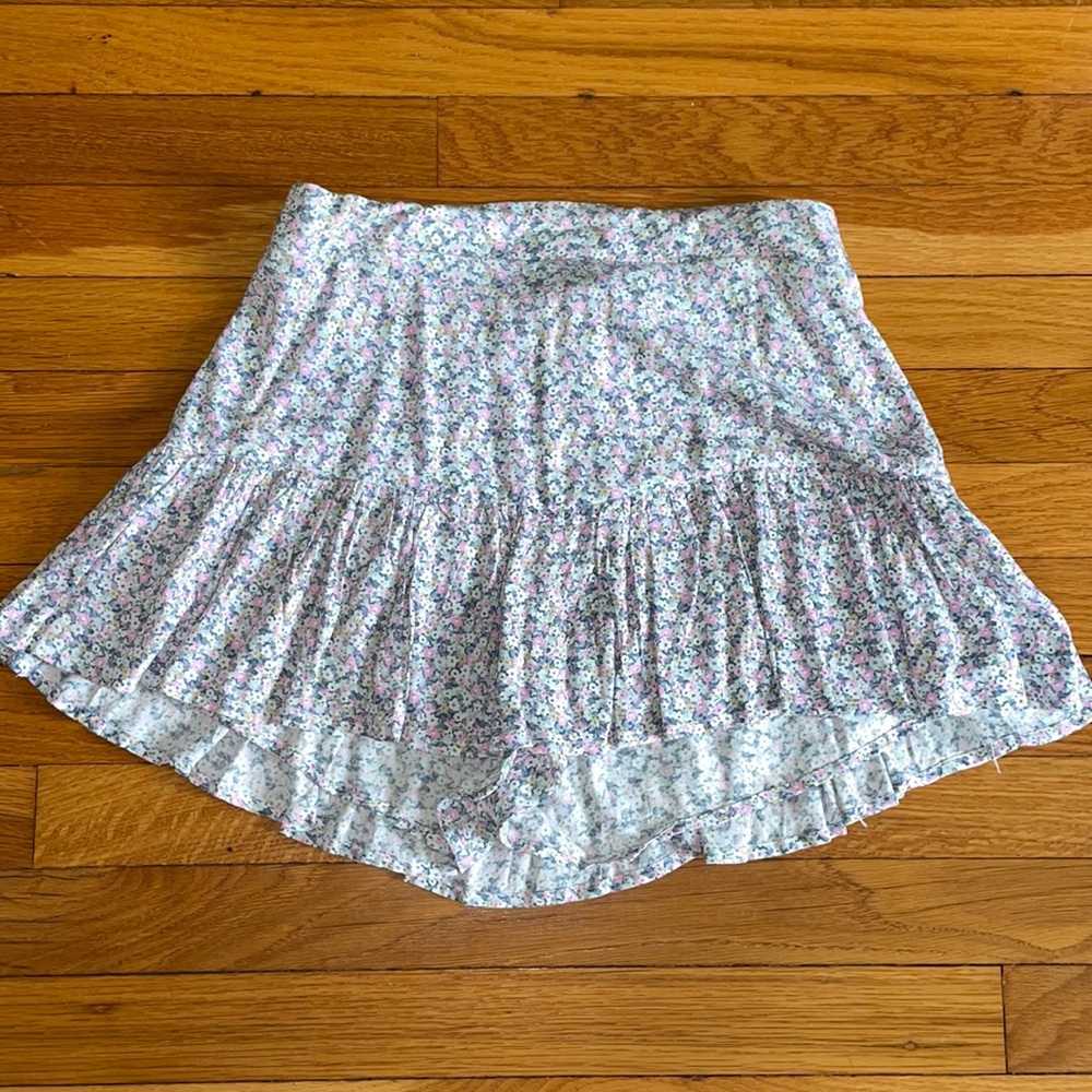 Forever 21 floral skort